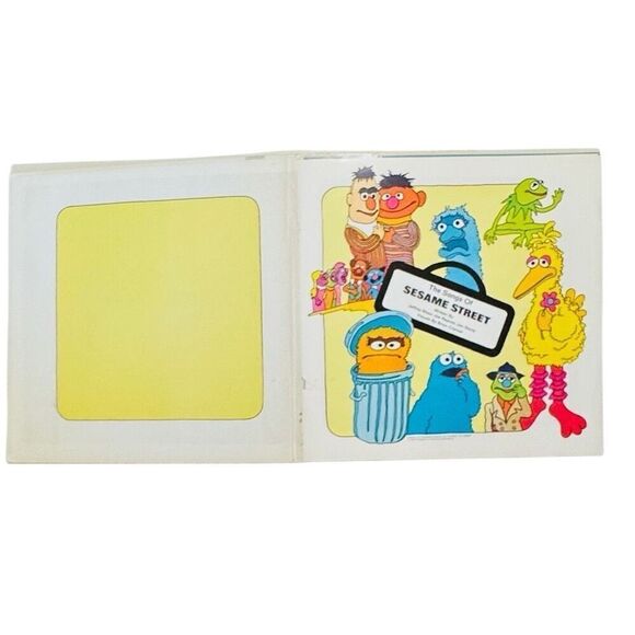 The Sesame Street Book & Record. Original Cast 1970 Vtg Vinyl Record CS 1069 - Picture 3 of 13